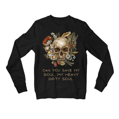 twenty one pilots heavy dirty soul sweatshirt upper winterwear music band buy online united states of america usa the banyan tee tbt men women girls boys unisex black