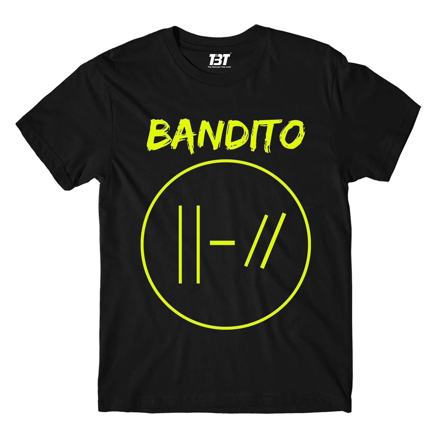 twenty one pilots bandito t-shirt music band buy online usa united states the banyan tee tbt men women girls boys unisex black