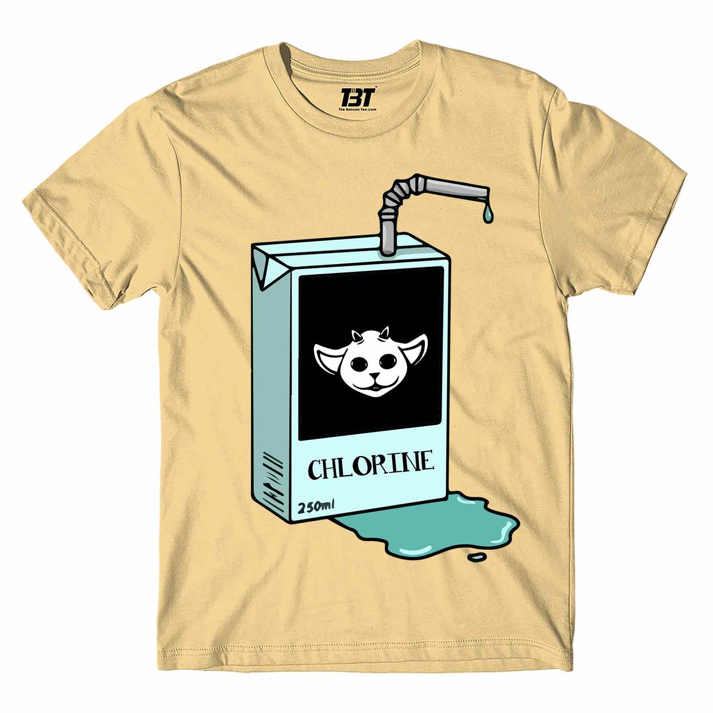 twenty one pilots chlorine t-shirt music band buy online united states of america usa the banyan tee tbt men women girls boys unisex beige