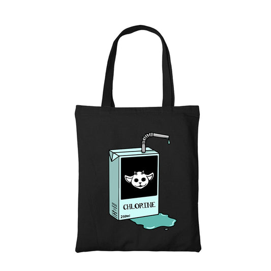 twenty one pilots chlorine tote bag hand printed cotton women men unisex