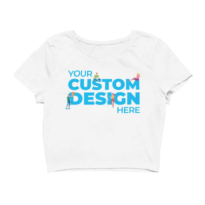 white custom customizable personalized your logo image crop tops by the banyan tee plain black crop top crop tops united states of america usa crop tops for girls