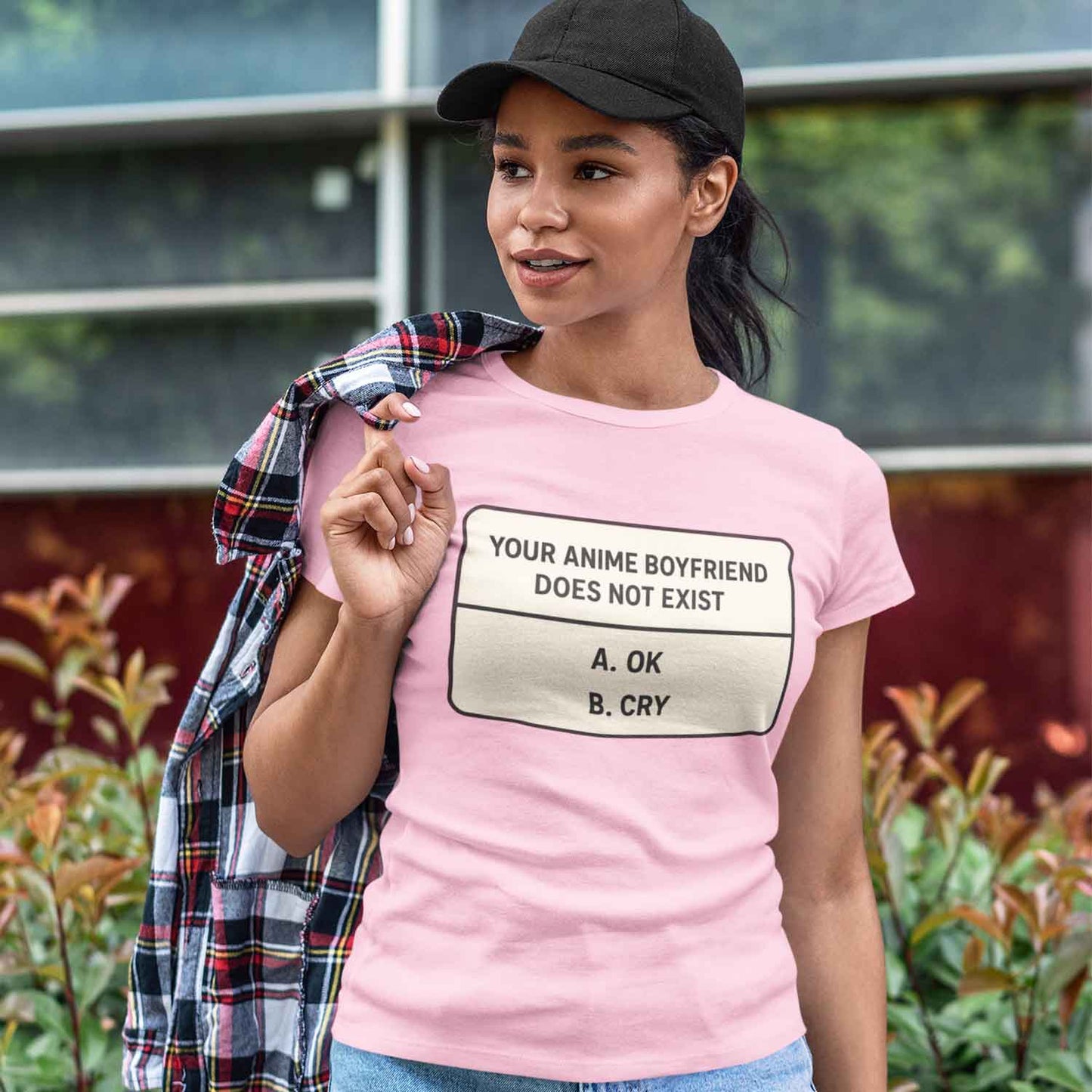 graphic your anime boyfriend t-shirt printed graphic stylish buy online united states usa the banyan tee tbt men women girls boys unisex baby pink 