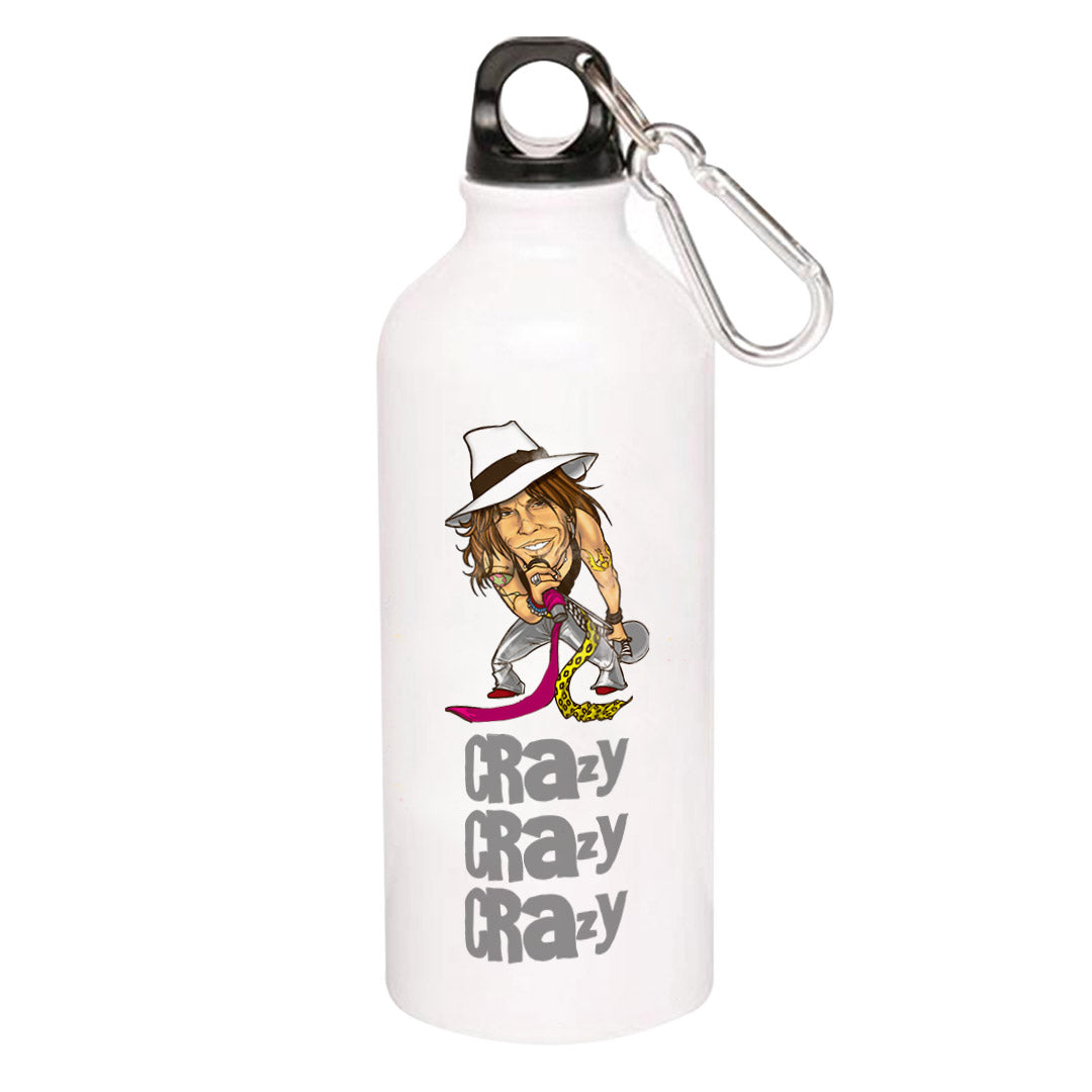 aerosmith crazy sipper steel water bottle flask gym shaker music band buy online india the banyan tee tbt men women girls boys unisex