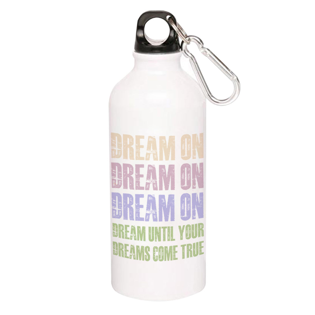 aerosmith dream on sipper steel water bottle flask gym shaker music band buy online india the banyan tee tbt men women girls boys unisex