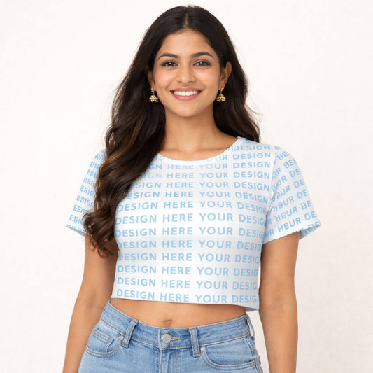 Custom Crop Top - All Over Printed