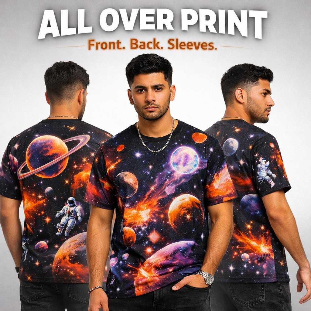Custom T shirt - All Over Printed