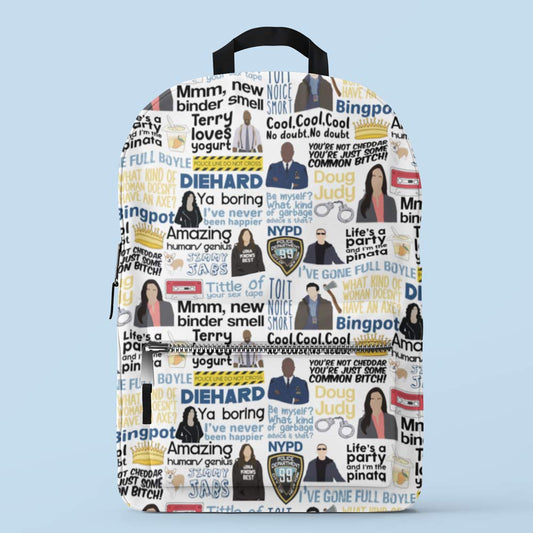 brooklyn nine-nine best travel backpack rucksack for men women girls boys laptop united states us