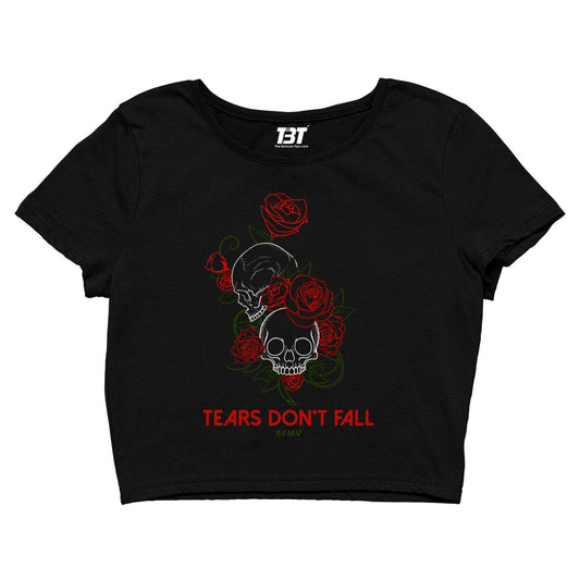 bullet for my valentine tears don't fall crop top music band buy online united states of america usa the banyan tee tbt men women girls boys unisex black