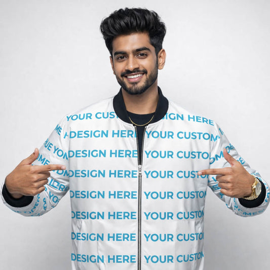 Customizable Bomber Jacket Custom personalized customized the banyan tee