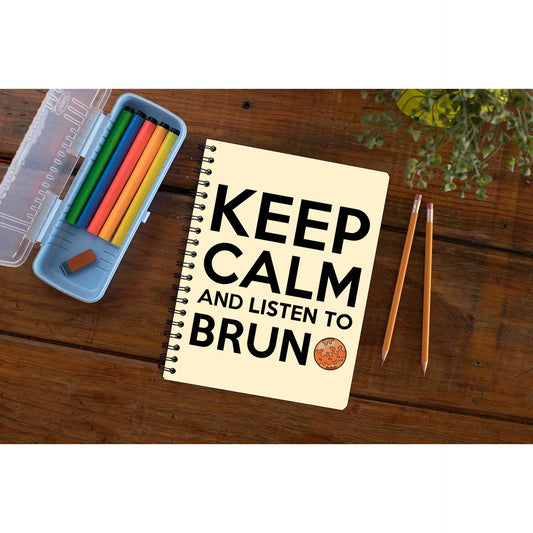bruno mars keep calm notebook notepad diary buy online united states of america usa the banyan tee tbt unruled