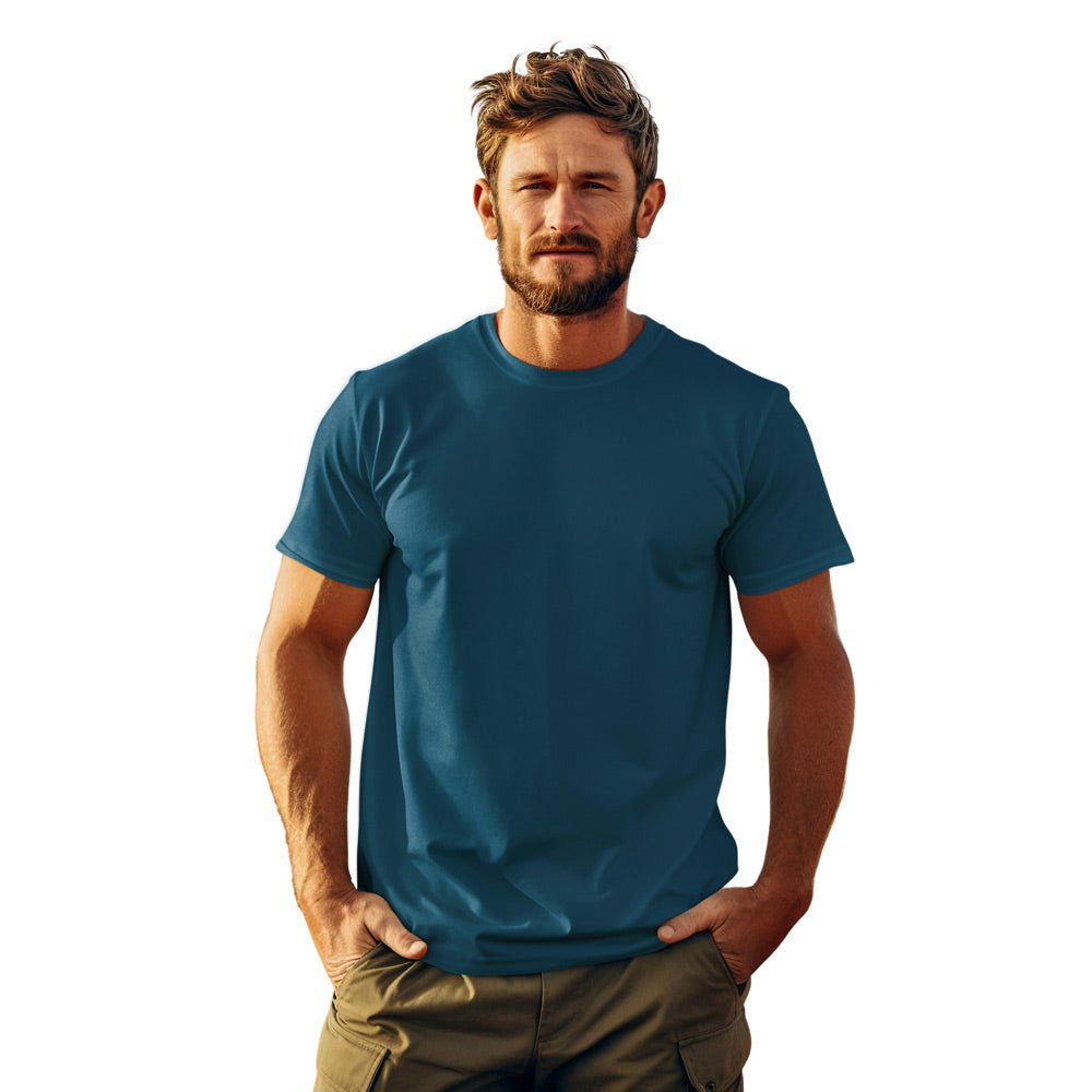 plain t-shirt united states of america usa coral blue t-shirt coral blue tshirts coral blue tshirt the banyan tee tbt basics buy plain tshirts united states of america usa tshirts for men tshirts for women boys girls branded tshirts
