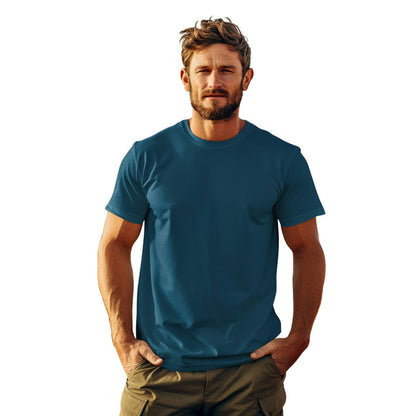plain t-shirt united states of america usa coral blue t-shirt coral blue tshirts coral blue tshirt the banyan tee tbt basics buy plain tshirts united states of america usa tshirts for men tshirts for women boys girls branded tshirts