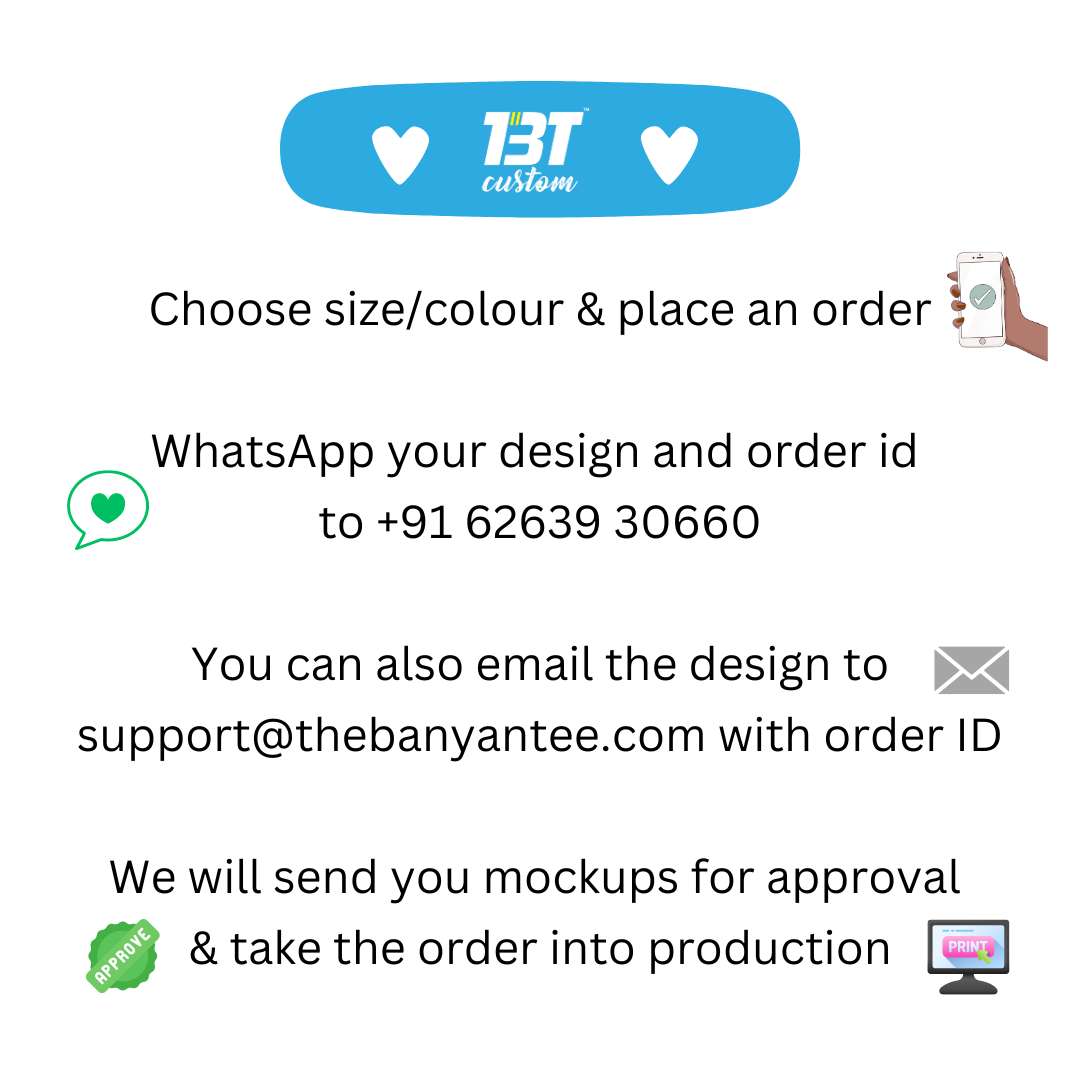 how to order custom products at the banyan tee