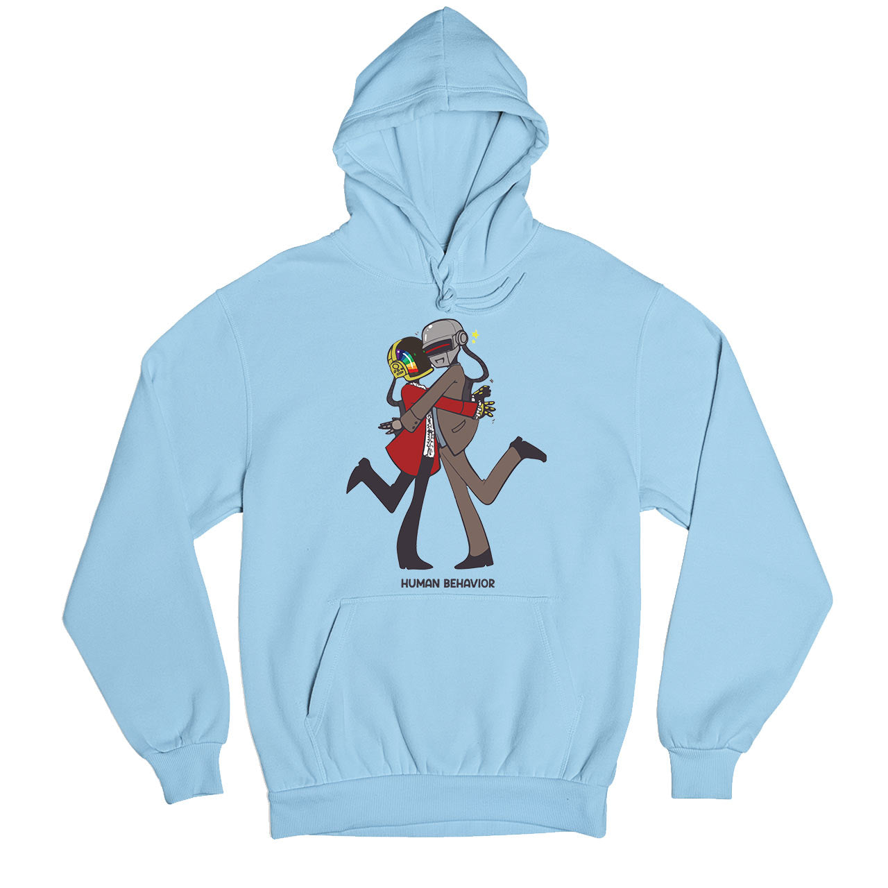 daft punk human behavior hoodie hooded sweatshirt winterwear music band buy online united states usa the banyan tee tbt men women girls boys unisex gray