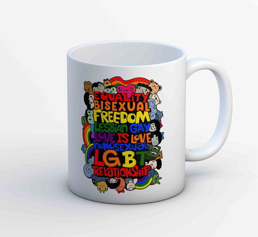 pride doodle mug coffee ceramic printed graphic stylish buy online united states u s the banyan tee tbt men women girls boys unisex - lgbtqia+