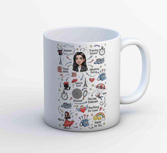 dua lipa du-dle mug coffee ceramic music band buy online united states usa the banyan tee tbt men women girls boys unisex  