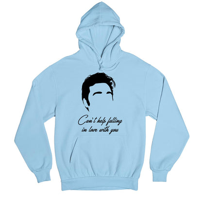 elvis presley can't help falling in love with you hoodie hooded sweatshirt winterwear music band buy online united states usa the banyan tee tbt men women girls boys unisex gray