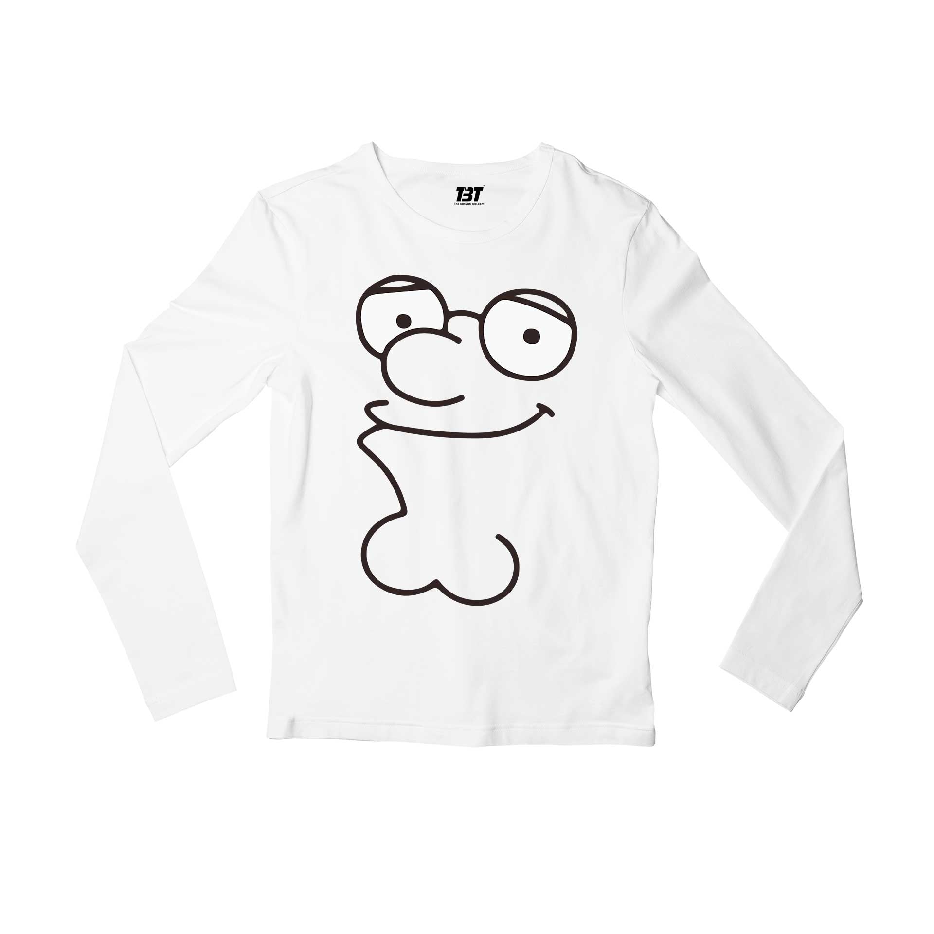 family guy peter full sleeves long sleeves tv & movies buy online india the banyan tee tbt men women girls boys unisex white griffin