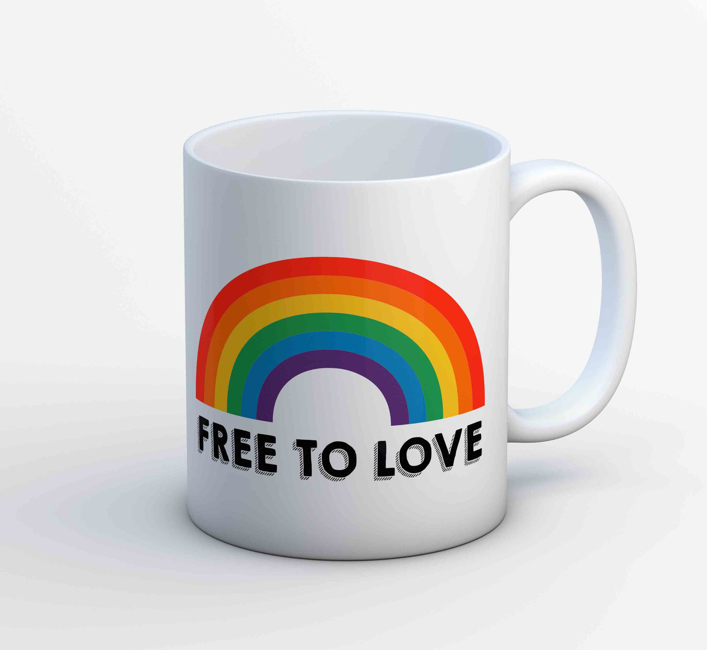 pride free to love mug coffee ceramic printed graphic stylish buy online united states u s the banyan tee tbt men women girls boys unisex - lgbtqia+