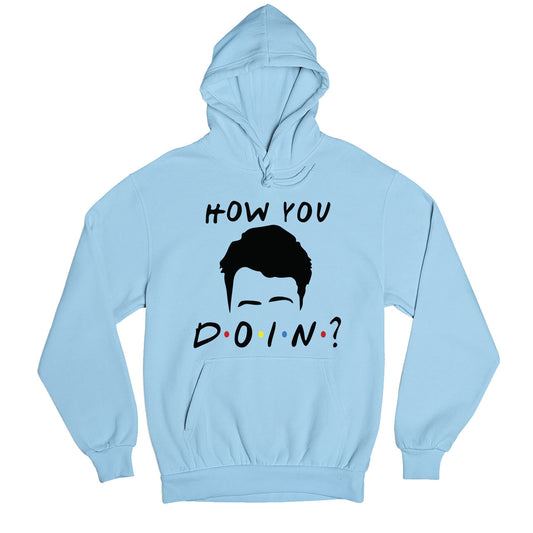 Friends Hoodie - How You Doin? Hoodie Hooded Sweatshirt The Banyan Tee TBT