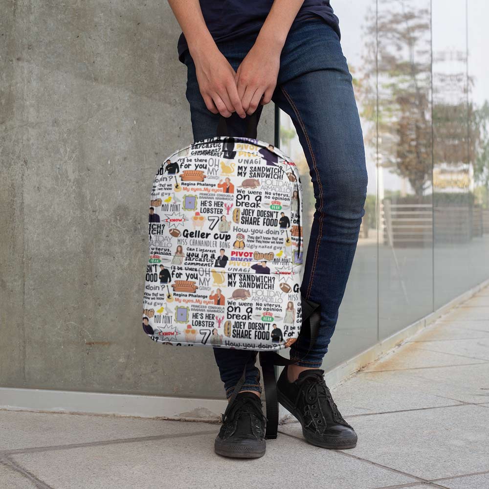 All-Over Print Backpack - The One With The Doodle