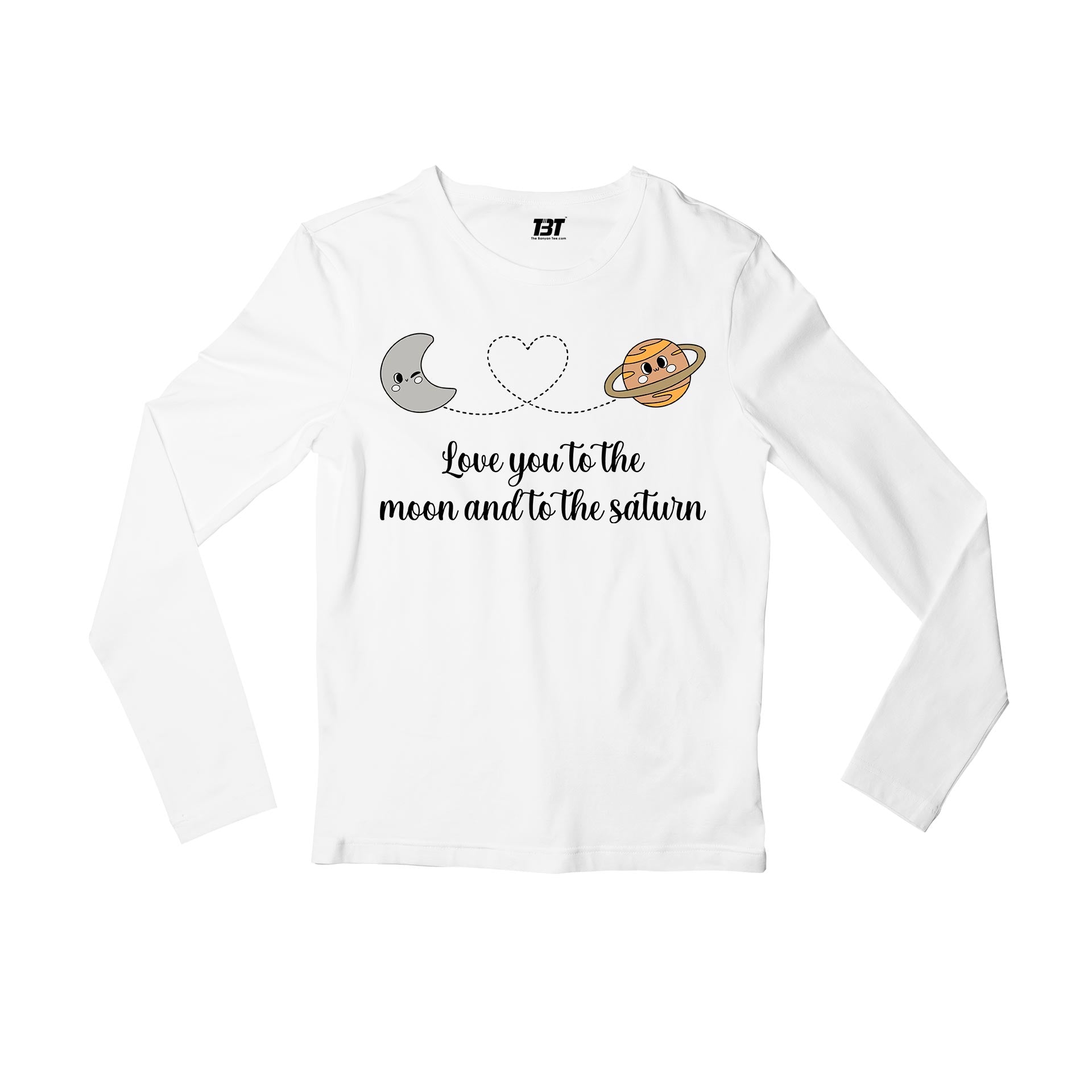 taylor swift seven full sleeves long sleeves music band buy online india the banyan tee tbt men women girls boys unisex white love you to the moon and to the saturn