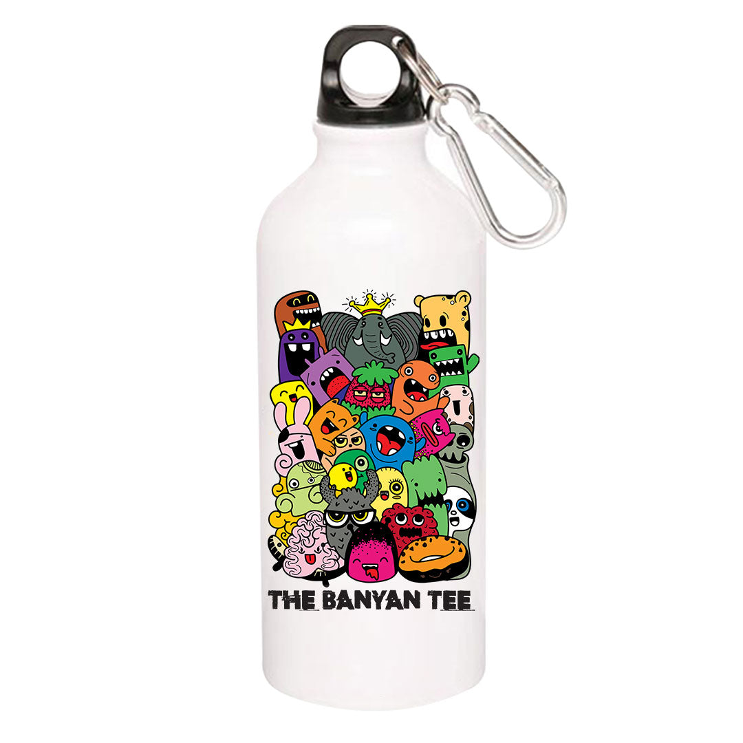 printed the banyan tee sipper steel water bottle flask gym shaker printed graphic stylish buy online india the banyan tee tbt men women girls boys unisex