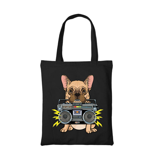 printed woof box tote bag cotton printed printed graphic stylish buy online united states usa the banyan tee tbt men women girls boys unisex