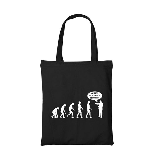 printed go back tote bag cotton printed printed graphic stylish buy online united states usa the banyan tee tbt men women girls boys unisex
