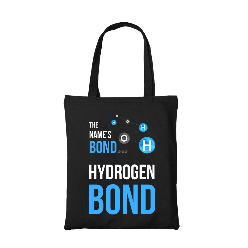 printed hydrogen bond tote bag cotton printed printed graphic stylish buy online united states usa the banyan tee tbt men women girls boys unisex