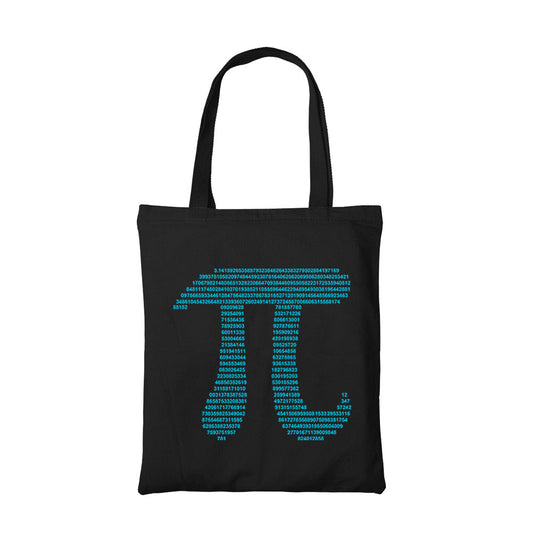printed pi tote bag cotton printed printed graphic stylish buy online united states usa the banyan tee tbt men women girls boys unisex