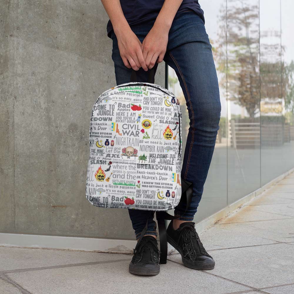 All-Over Print Backpack - Appetite For Doodle