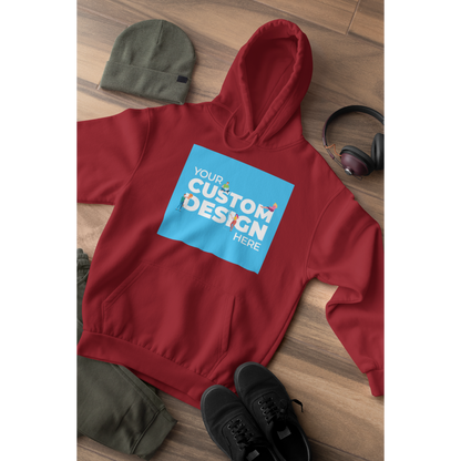 customized personalized gifts products hoodie hooded sweatshirt customizable custom maroon