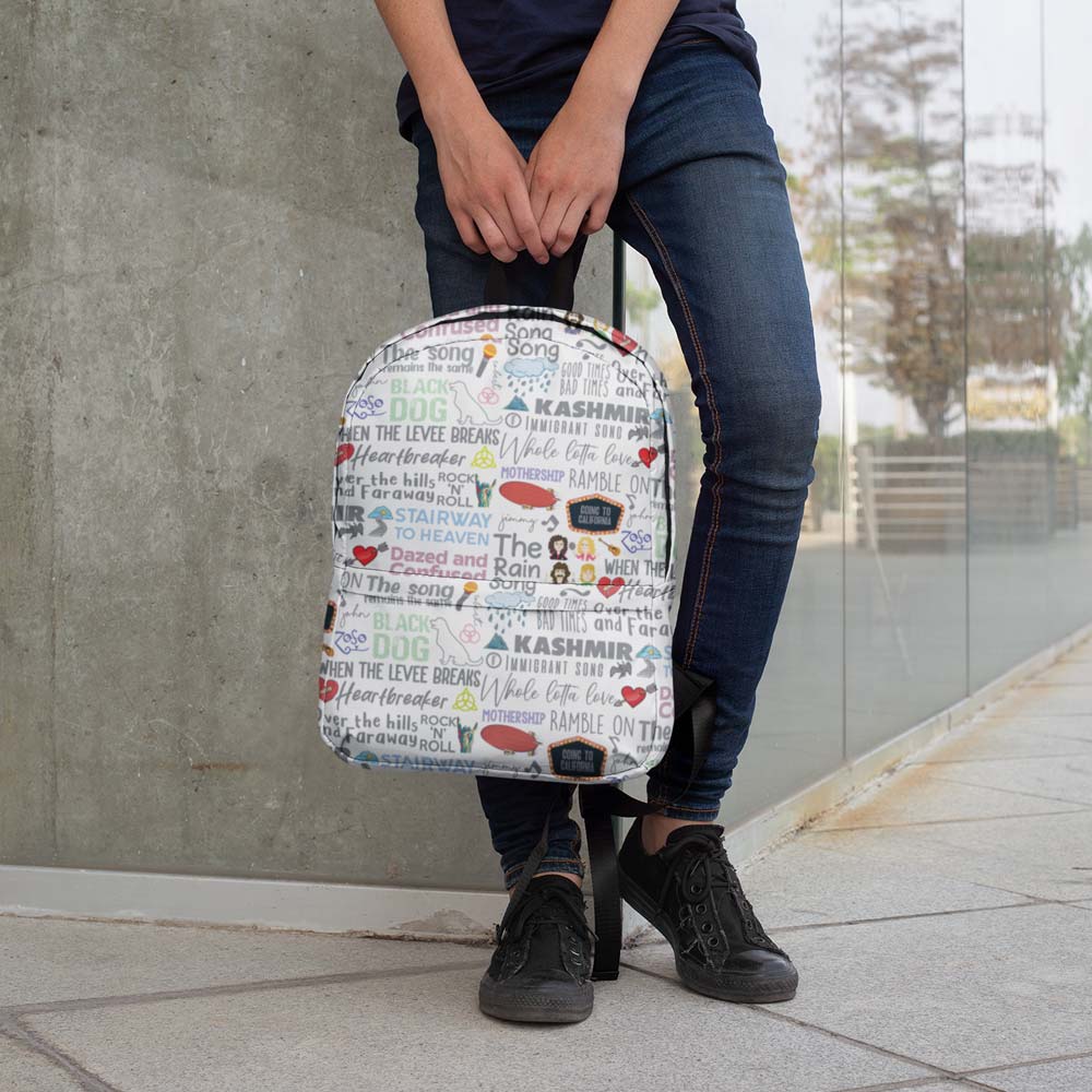 All-Over Print Backpack - Stairway To Doodle