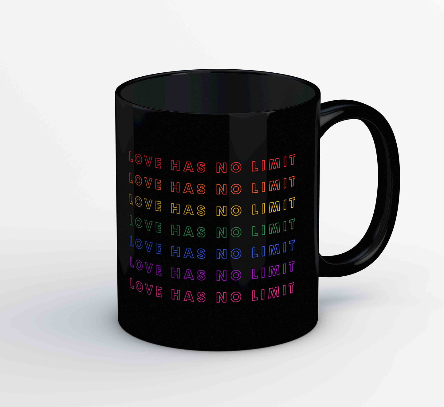 pride love has no limit mug coffee ceramic printed graphic stylish buy online united states u s the banyan tee tbt men women girls boys unisex - lgbtqia+