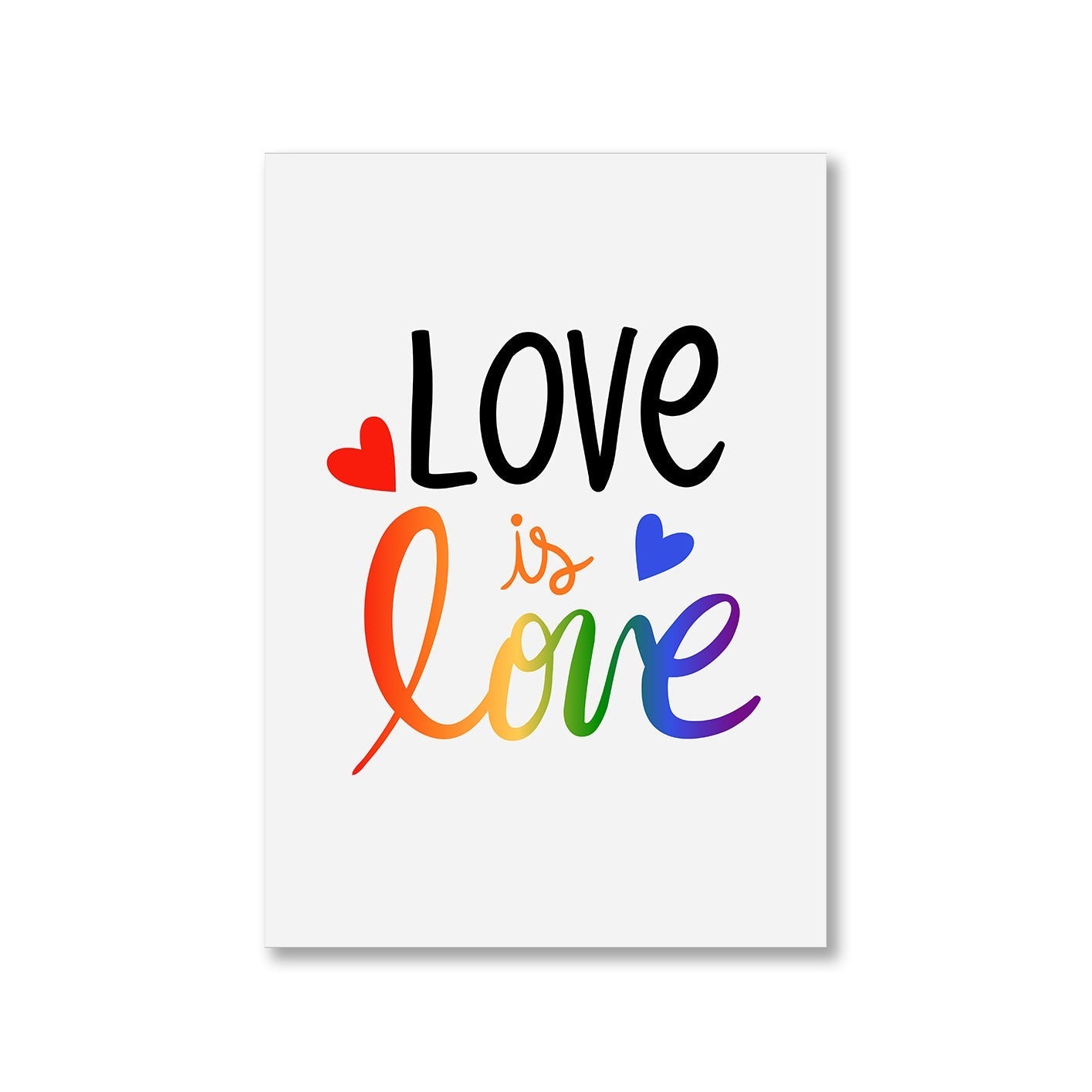 pride love is love poster wall art buy online united states u s the banyan tee tbt a4 - lgbtqia+