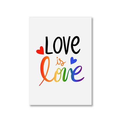 pride love is love poster wall art buy online united states u s the banyan tee tbt a4 - lgbtqia+