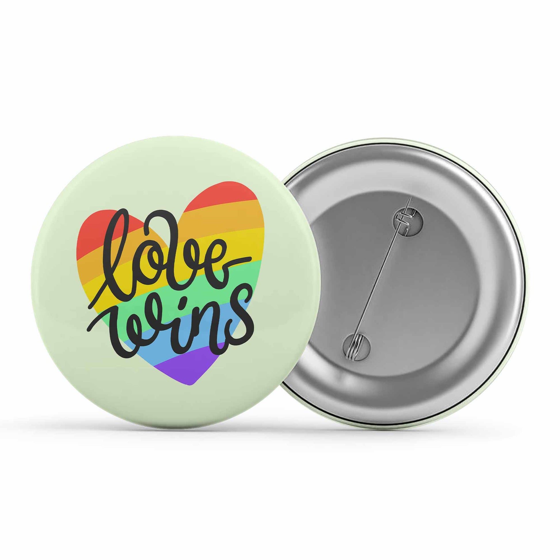 pride love wins badge pin button printed graphic stylish buy online united states u s the banyan tee tbt men women girls boys unisex - lgbtqia+