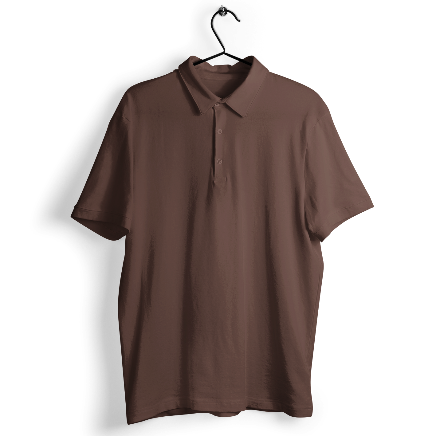 coffee brown polo t-shirt plain coffee brown collar t-shirts the banyan tee 100% cotton polo t-shirts