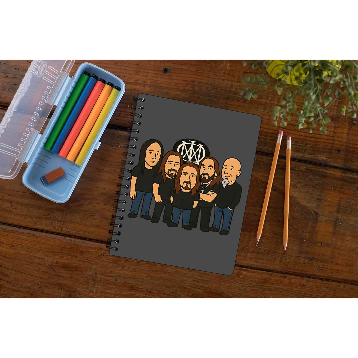 dream theater toon theater notebook notepad diary buy online united states usa the banyan tee tbt unruled 