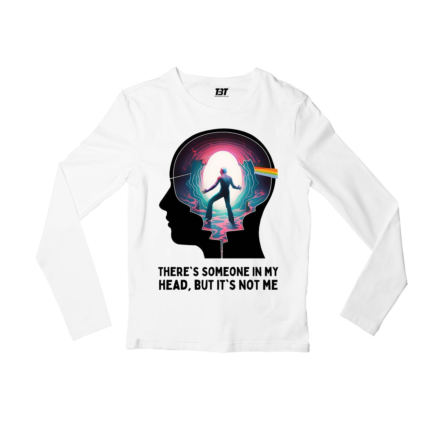Pink Floyd Full Sleeves Long Sleeve for men girl combo under 200 best brand T-shirt - Brain Damage The Banyan Tee Full Sleeves Long Sleeve for men girl combo under 200 best brand T-shirt - The Banyan Tee TBT