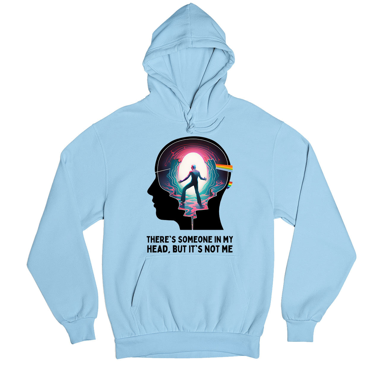 Brain Damage Pink Floyd Hoodie - The Wall Hooded Sweatshirt The Banyan Tee TBT for men women black mens essential