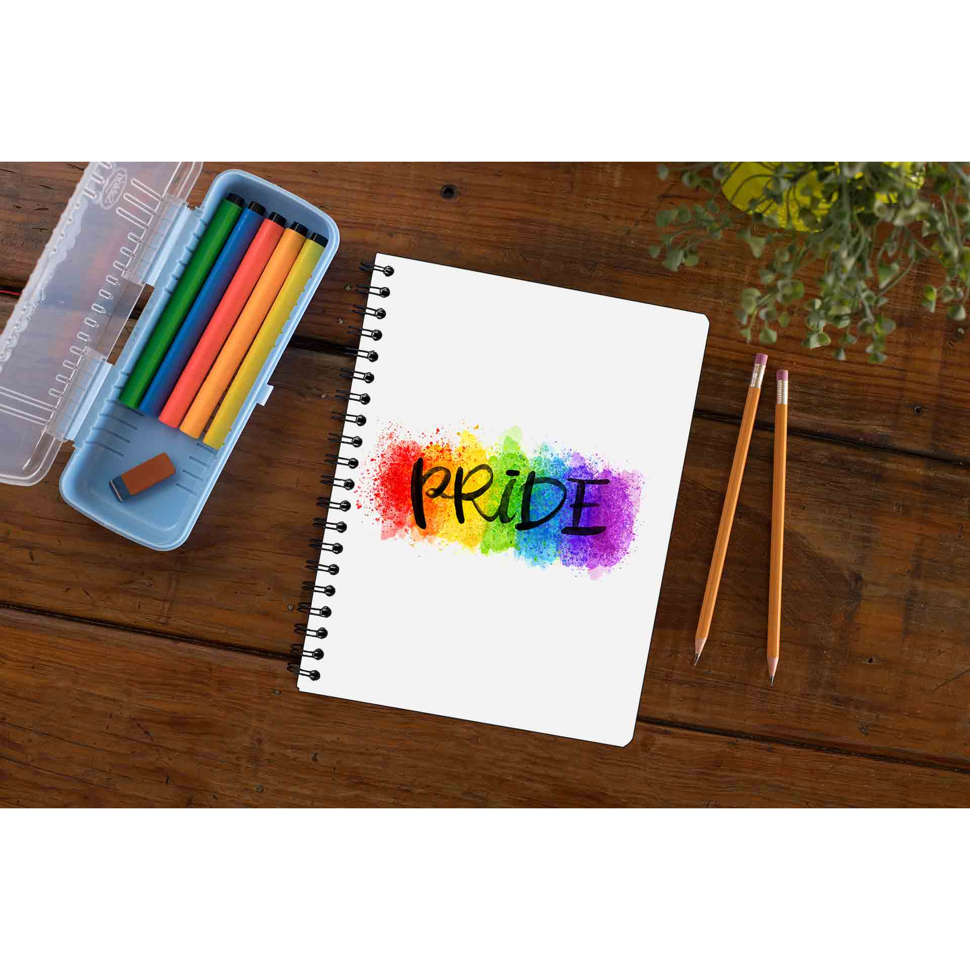 pride pride notebook notepad diary buy online united states u s the banyan tee tbt unruled - lgbtqia+