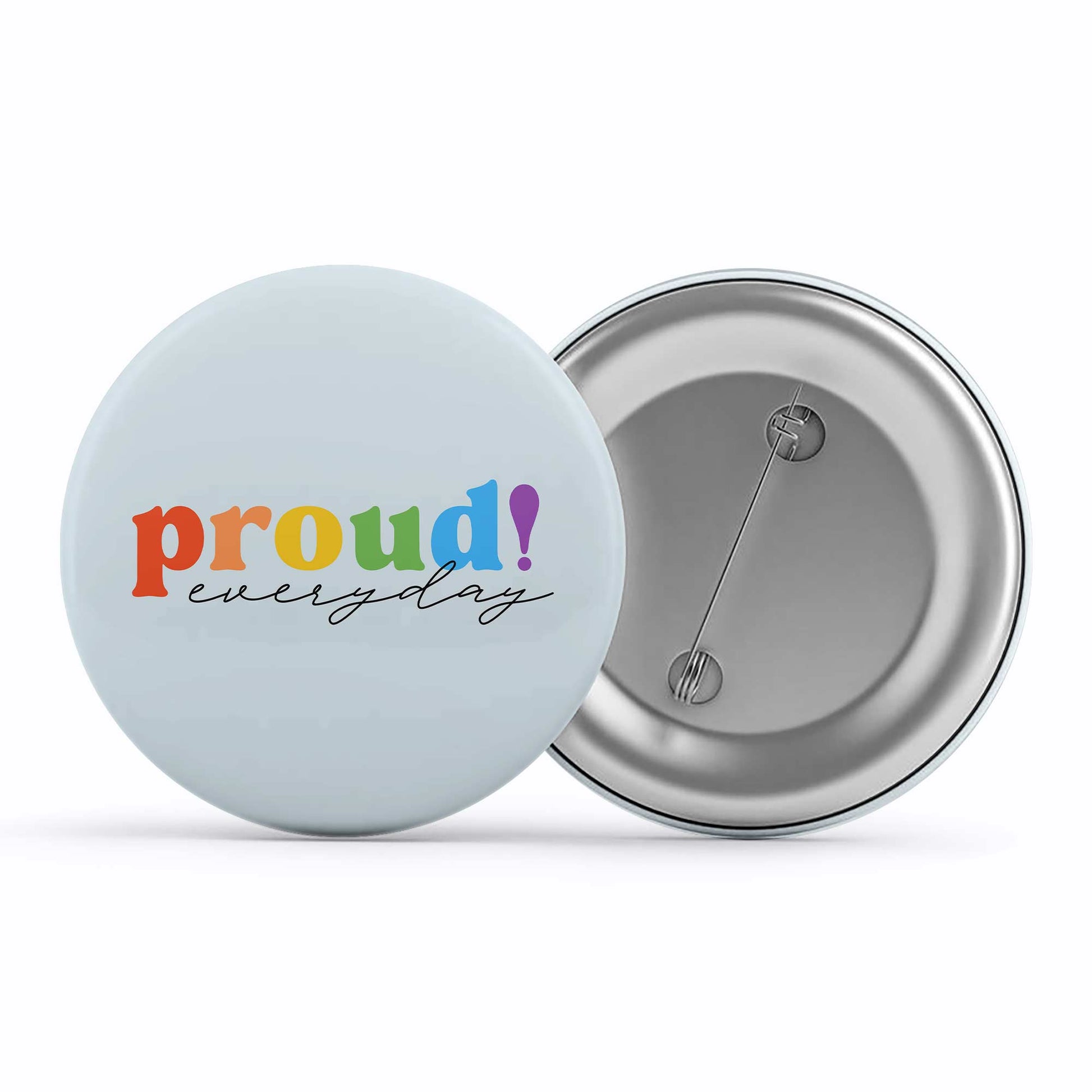 pride proud everyday badge pin button printed graphic stylish buy online united states u s the banyan tee tbt men women girls boys unisex - lgbtqia+