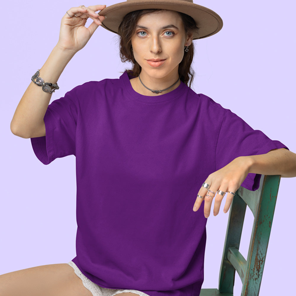 Purple T shirt - Premium Cotton | Everyday Essential