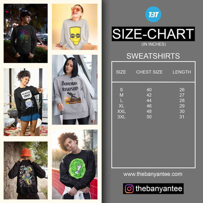 Printed Sweatshirt - Hippotenuse