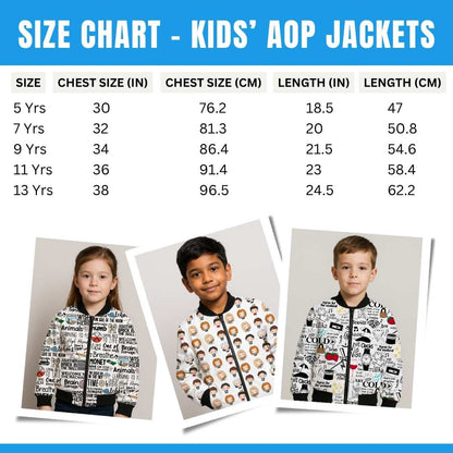 Custom Bomber Jacket - All Over Printed