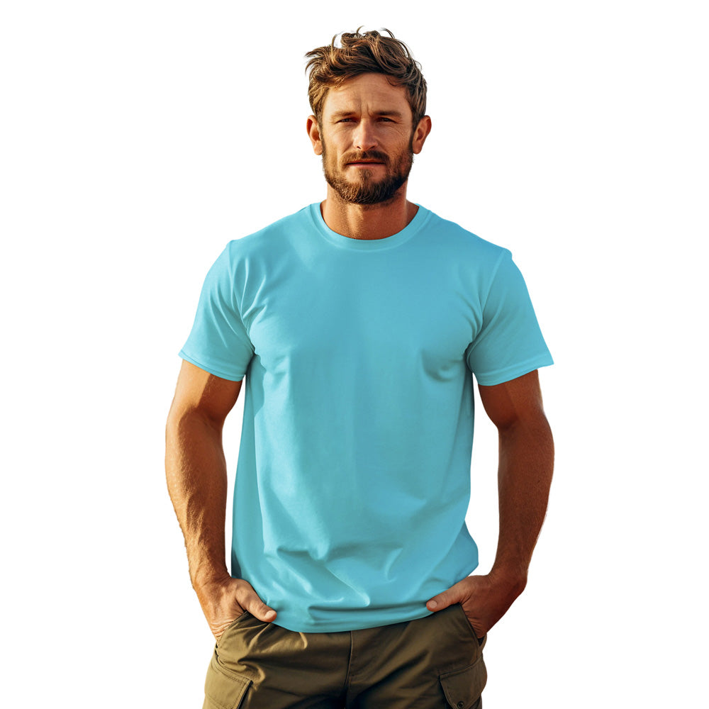 plain t-shirt united states of america usa sky blue t-shirt sky blue tshirts sky blue tshirt the banyan tee tbt basics buy plain tshirts united states of america usa tshirts for men tshirts for women boys girls branded tshirts