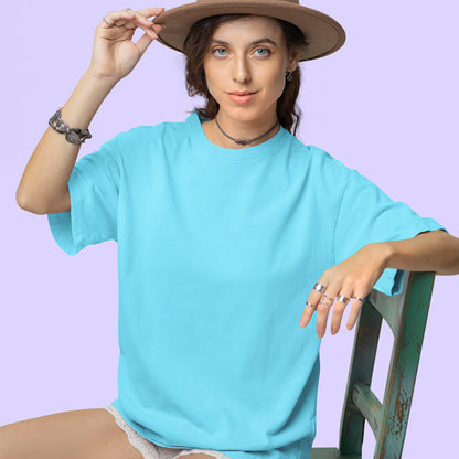 Sky Blue T shirt - Premium Cotton | Everyday Essential