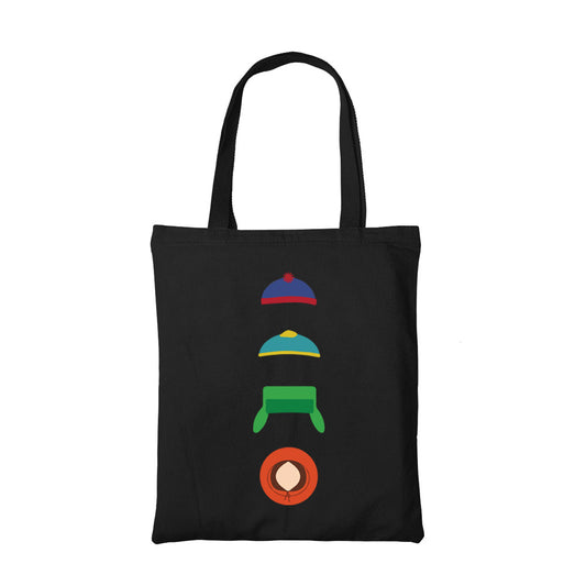 south park the hats tote bag hand printed cotton women men unisex